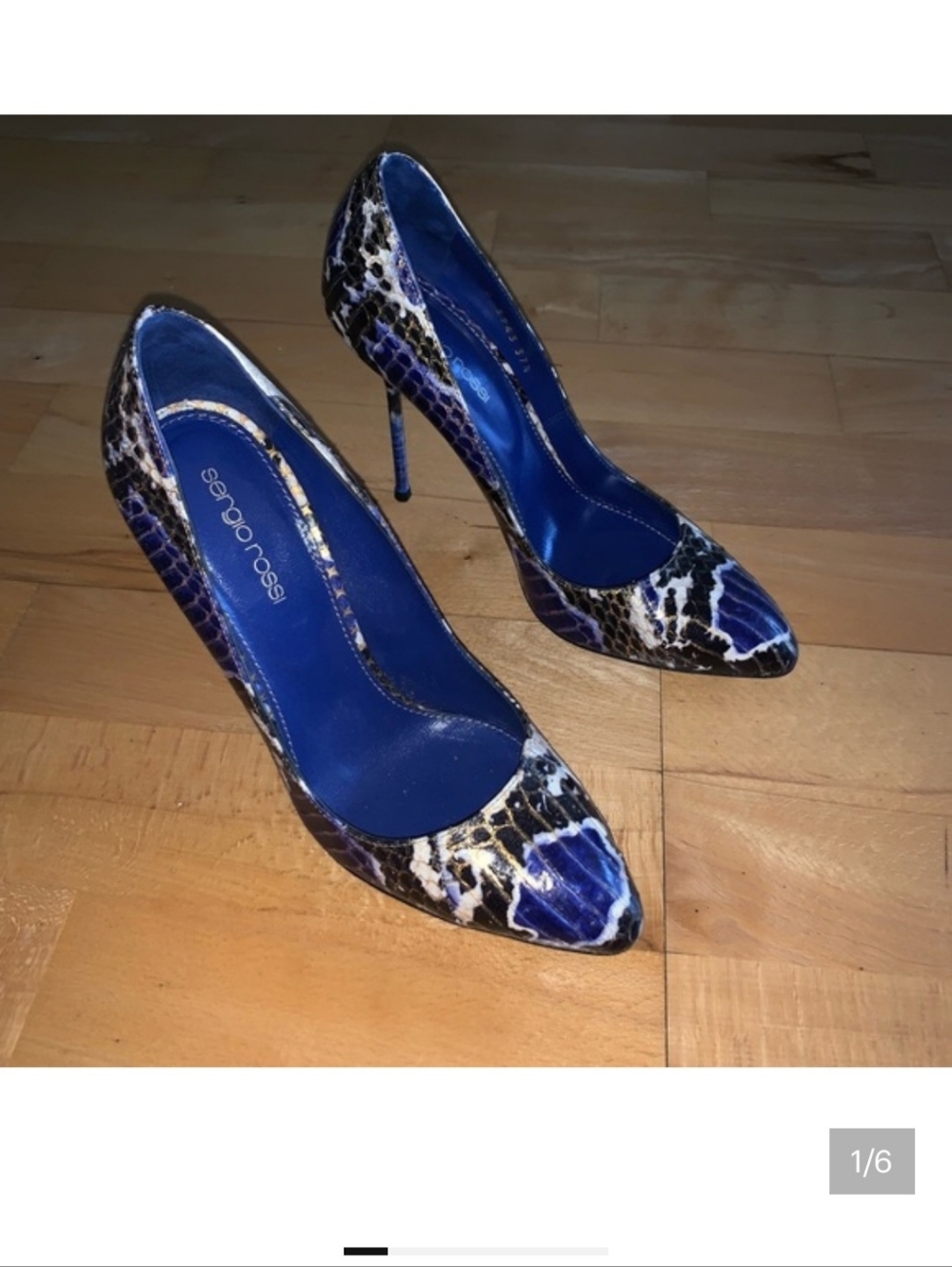 Sergio Rossi Heels Python - Picture 5 of 5